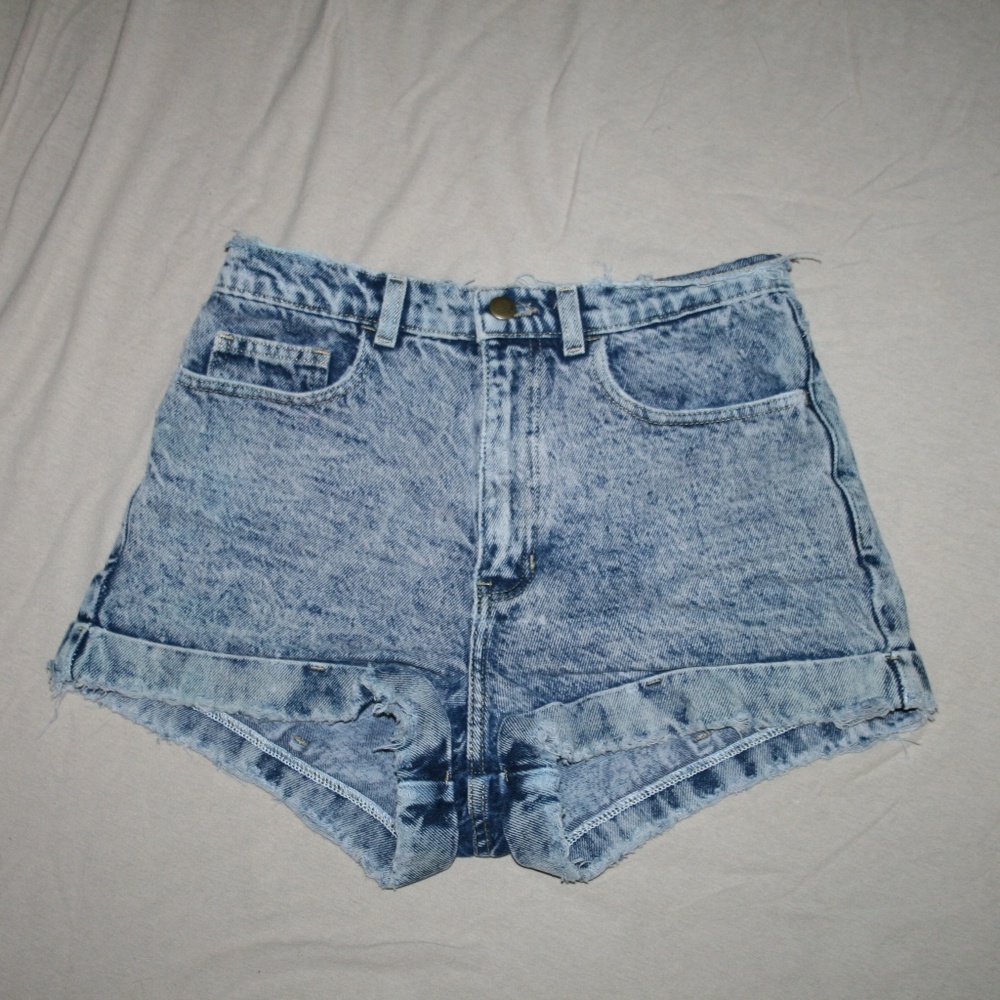 American Apparel high waist shorts